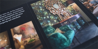 liz design - Die Einrichtungsberatung, Unternhemensbroschüre, Leporello liz design - Die Einrichtungsberatung, Unternhemensbroschüre, Leporello